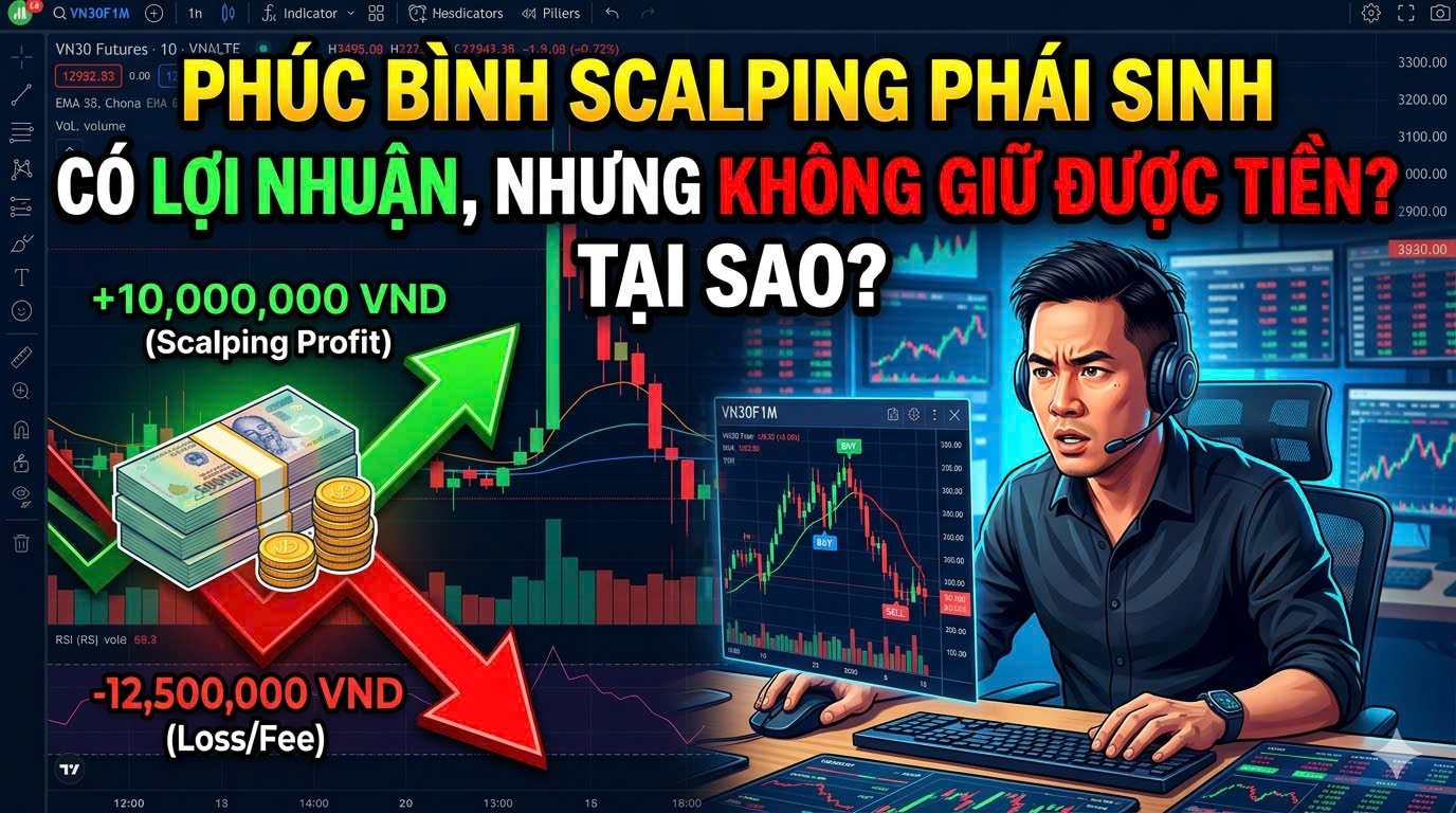 Tại sao kiếm được lợi nhuận NHƯNG KHÔNG giữ được tiền trong chứng khoán?